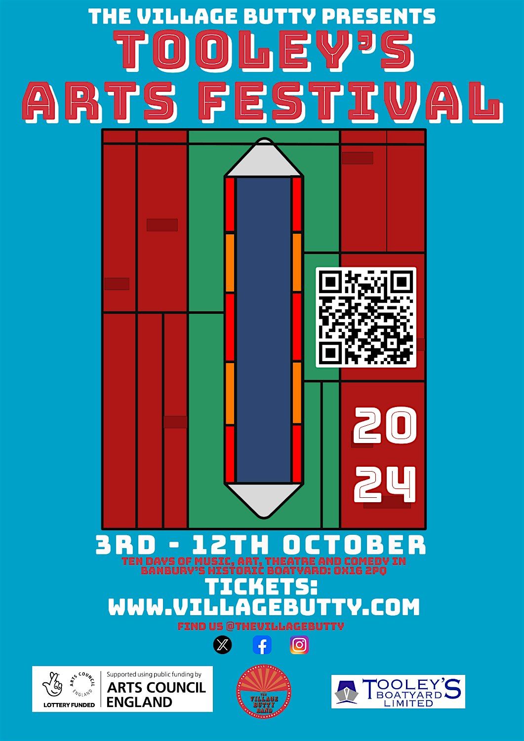Early Bird - 'All Events Ticket' TOOLEY'S ART FESTIVAL 2024