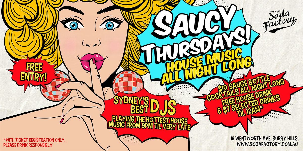 Soda Fam - Saucy Soda Thursdays