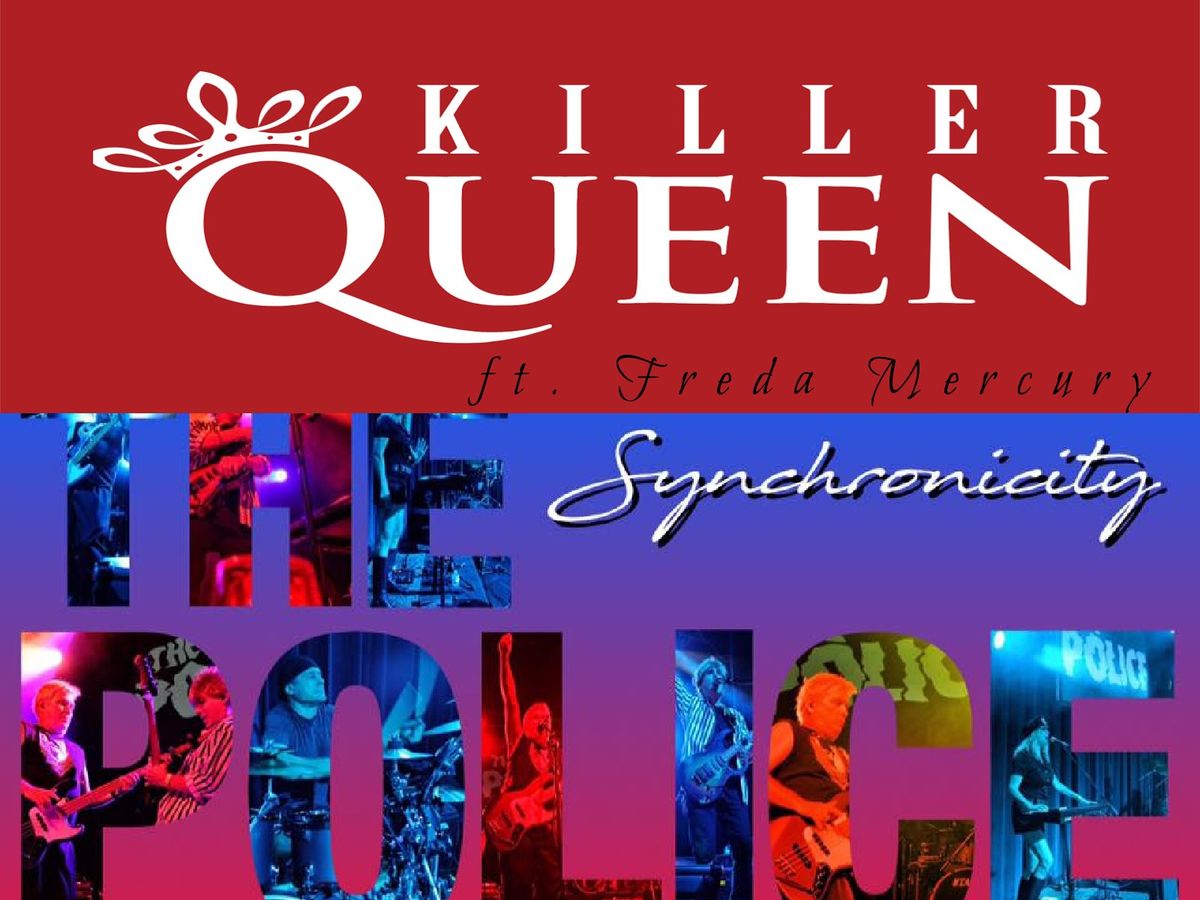 Killer Queen & The Police trib @ Aztec Shawnee Theater