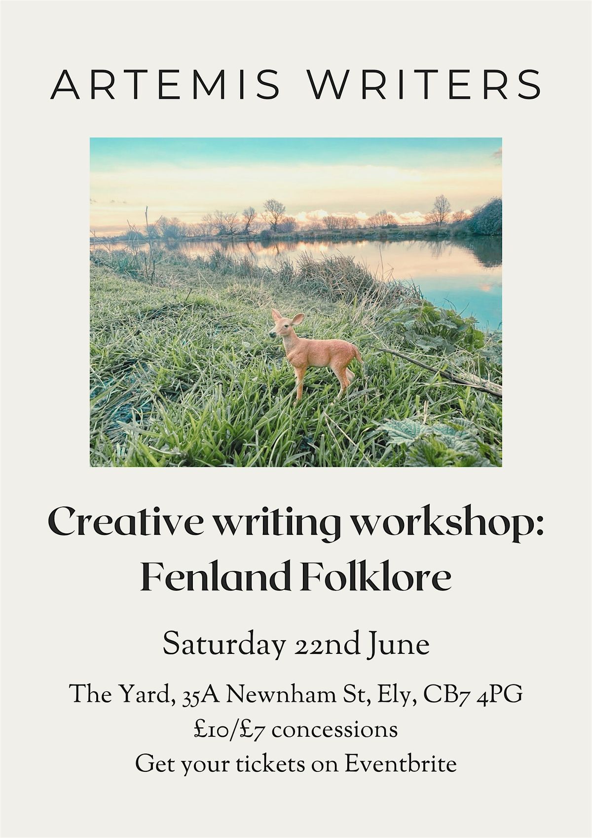Creative Writing Workshop - Fen Folklore with Artemis Writers