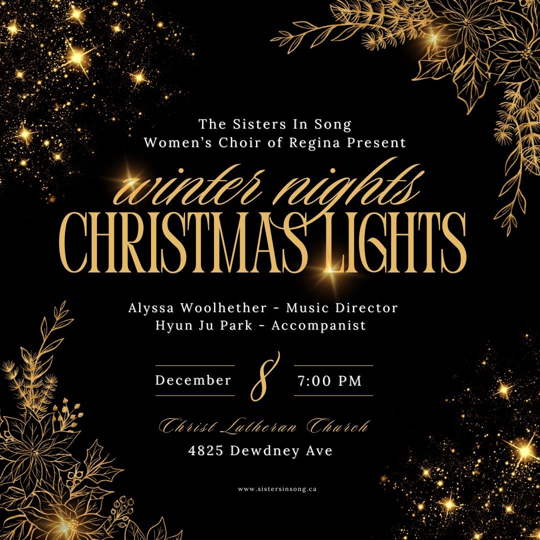 Winter Nights Christmas Lights - The Sisters in Song Women\u2019s Choir