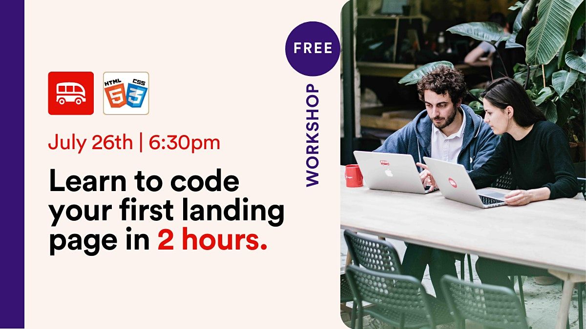 Create your landing page in 2 hours and collect your first leads