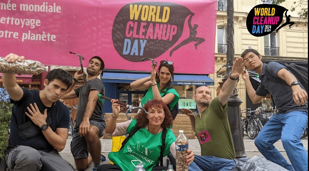 World CleanUp Day 2024 : op\u00e9ration "z\u00e9ro d\u00e9chet"