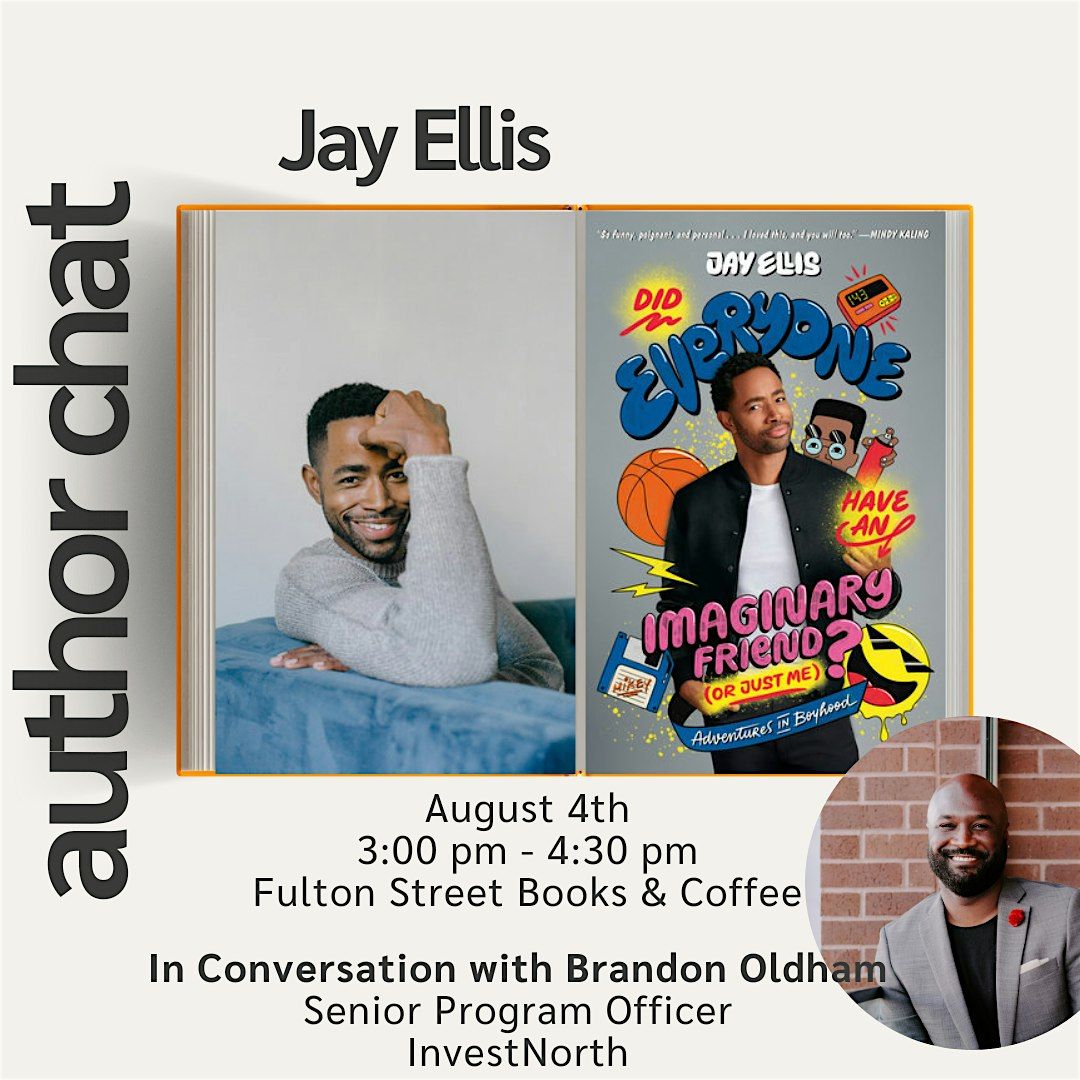 An Afternoon with Jay Ellis at Fulton Street