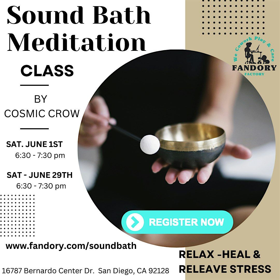 Sound Bath Meditation Class