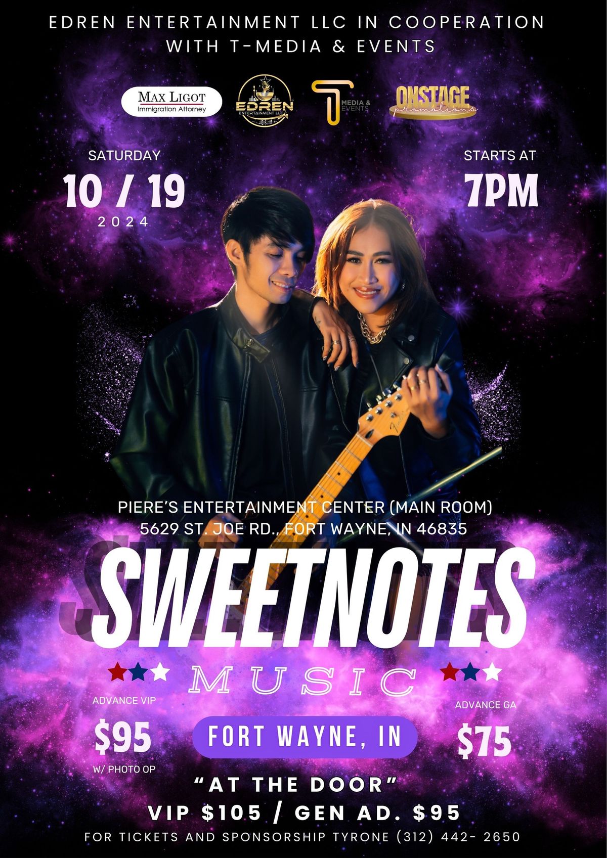 SweetNotes Music LIVE in Indiana 