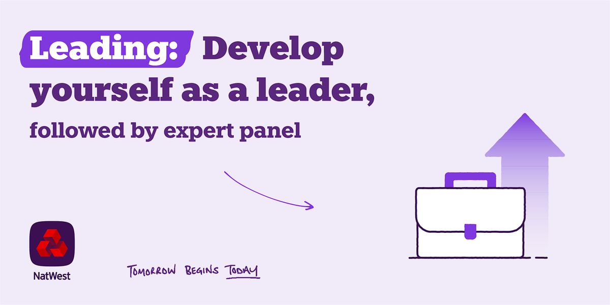 Leading: Develop yourself as a leader, followed by expert panel