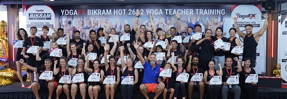 RYT 200 Hours Bikram Hot 26&2 Hybrid Yoga Teacher Training Bali