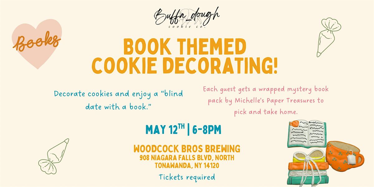 Book Themed Cookie Decorating!