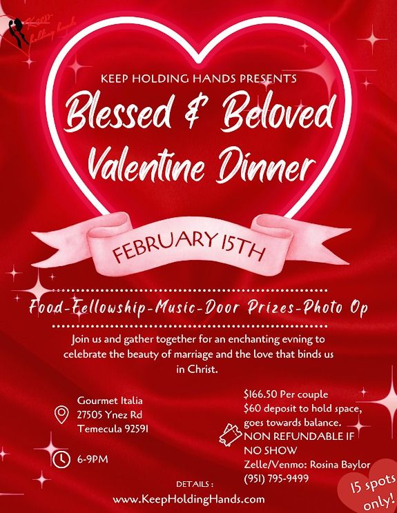 Blessed & Beloved Valentine's Night Dinner