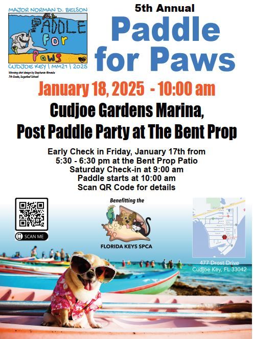 "Major Norman D. Belson" Paddle for Paws