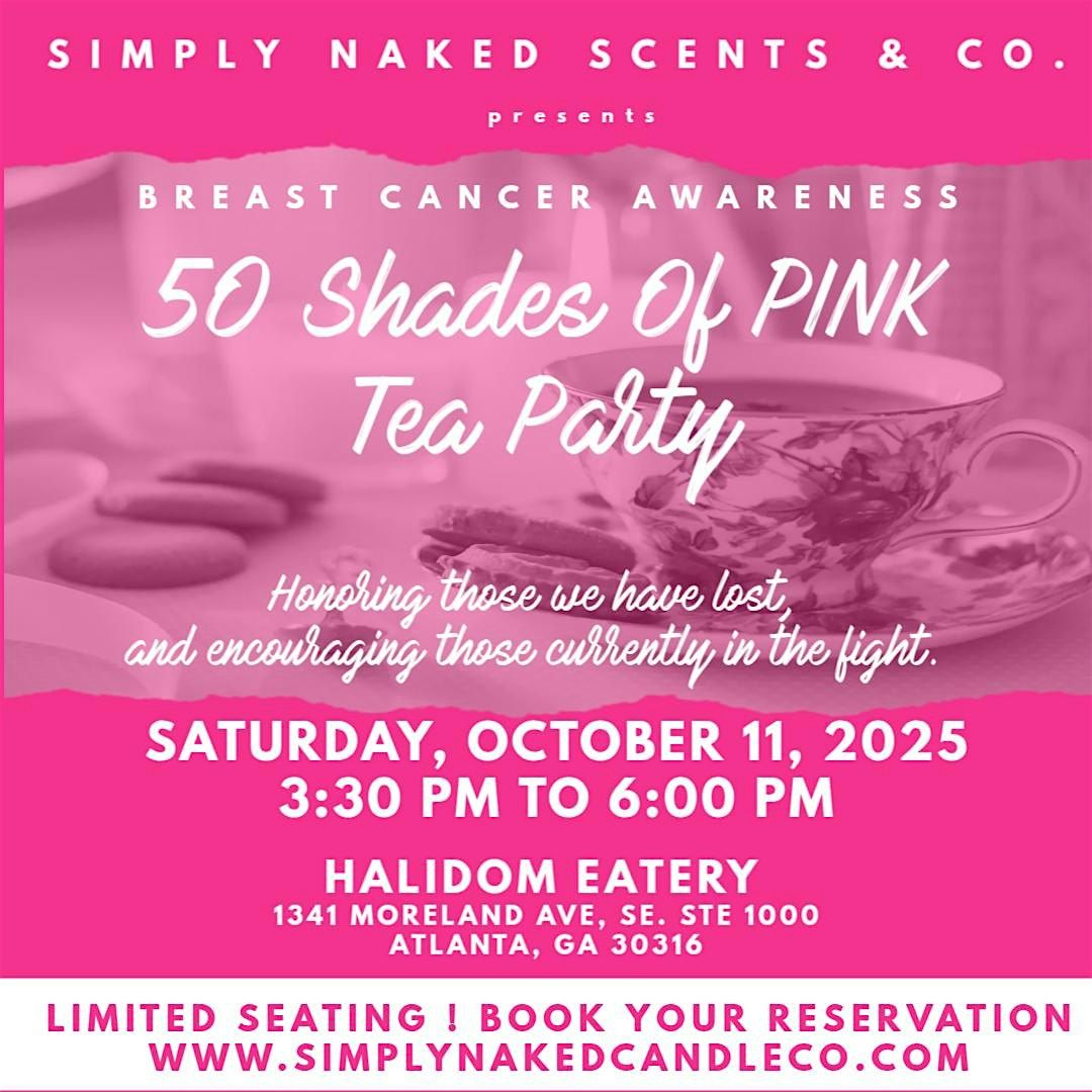 50 Shades of PINK Tea Party