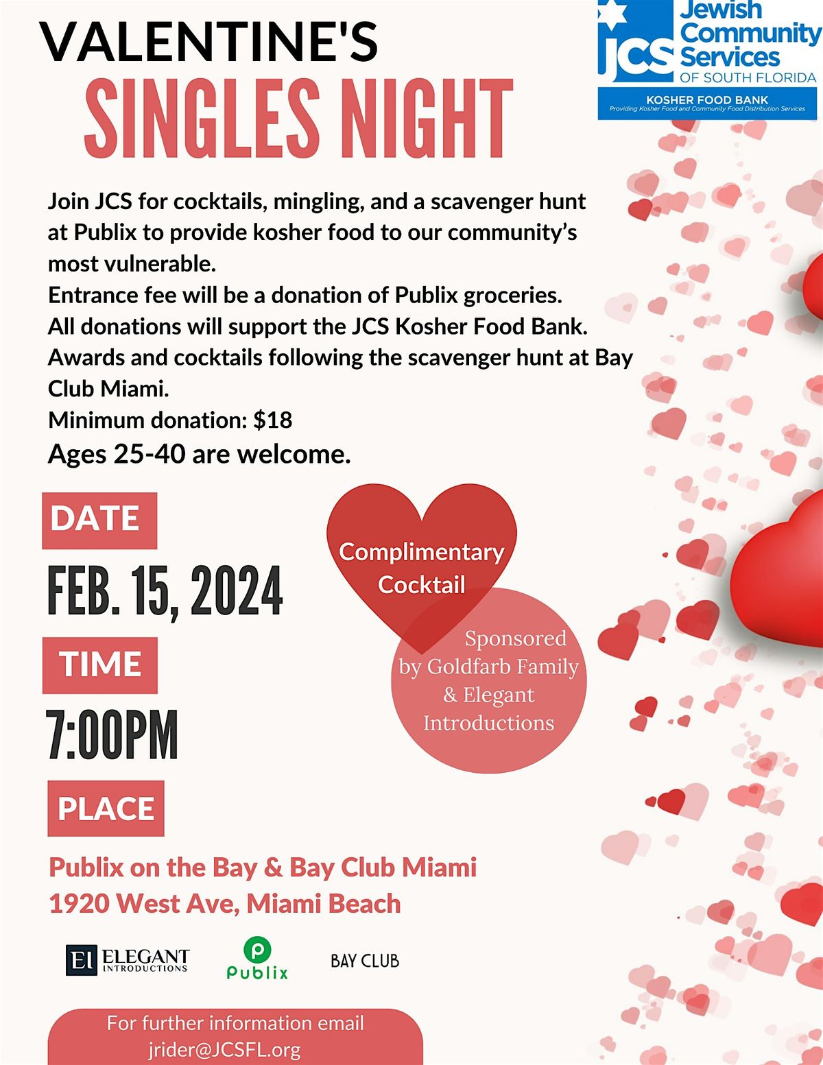JCS Valentine's Singles Event