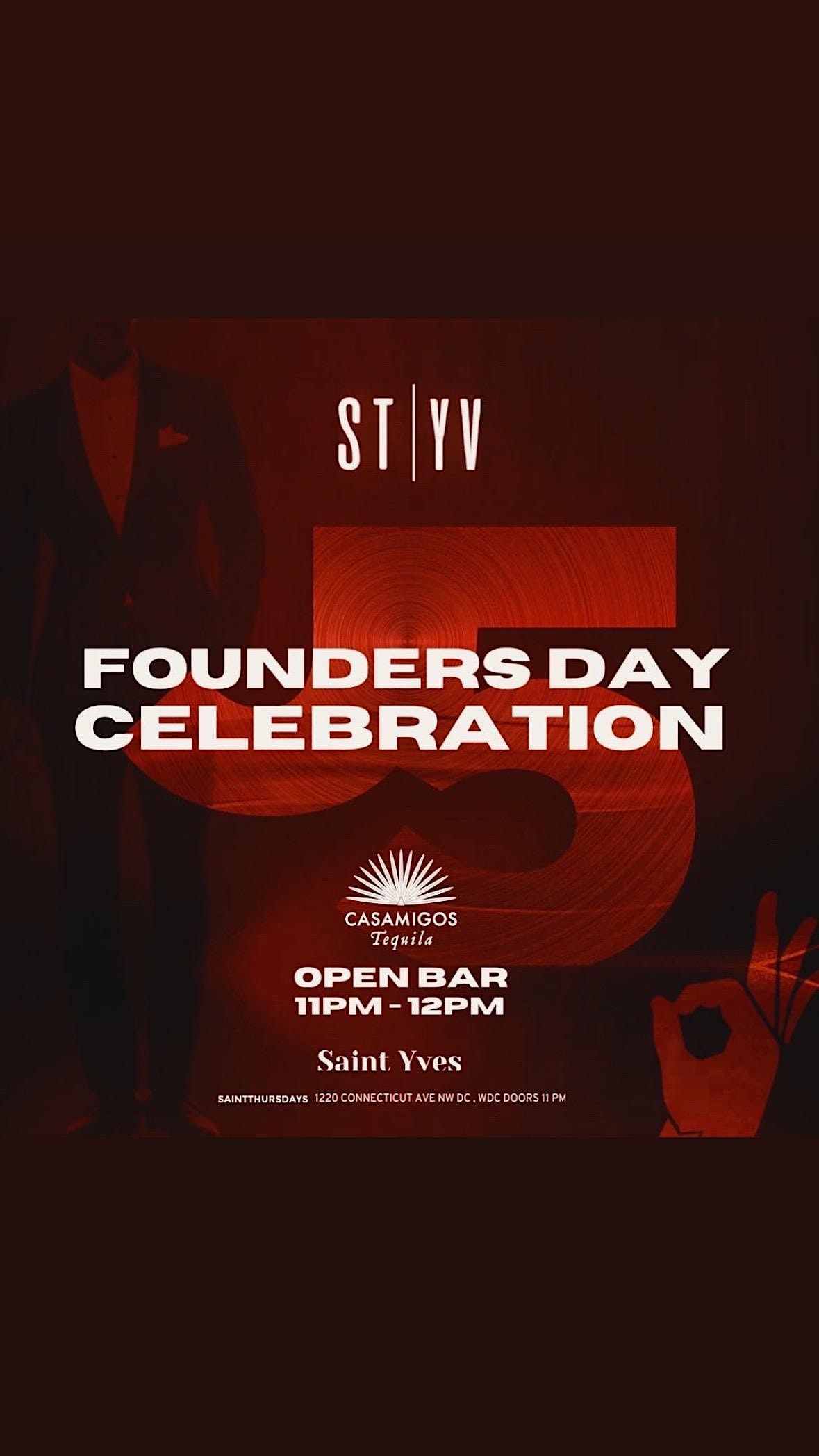 Saint Thursday Open Bar 11PM-12AM