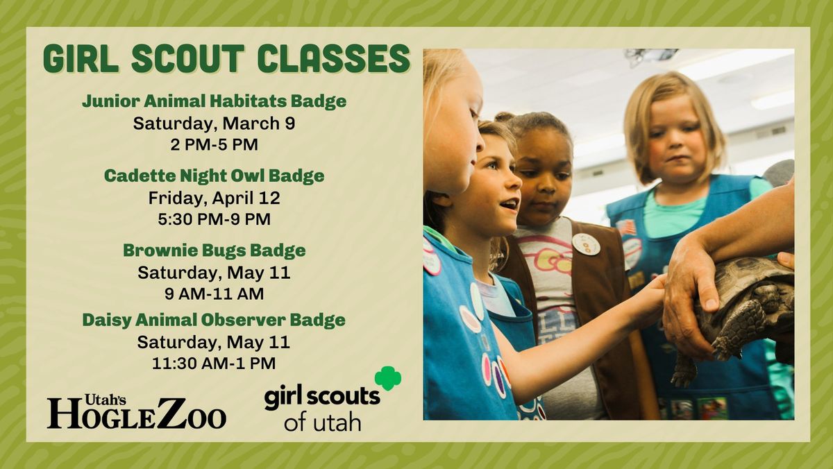 Girl Scout Class: Brownie Bugs Badge