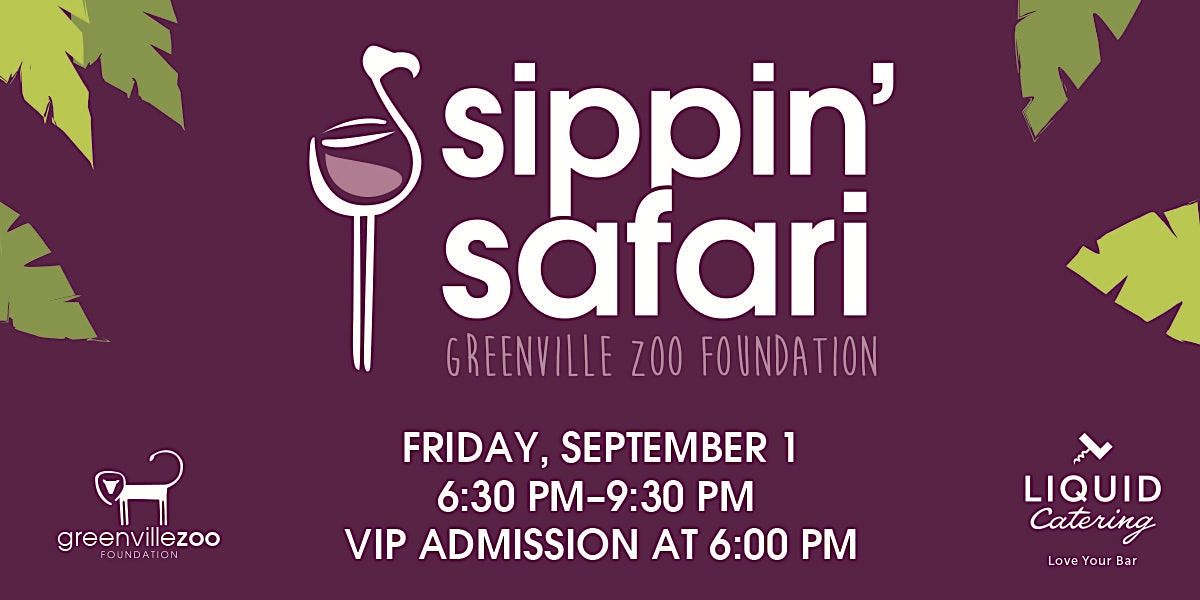Sippin Safari 2023, Greenville Zoo, 1 September 2023