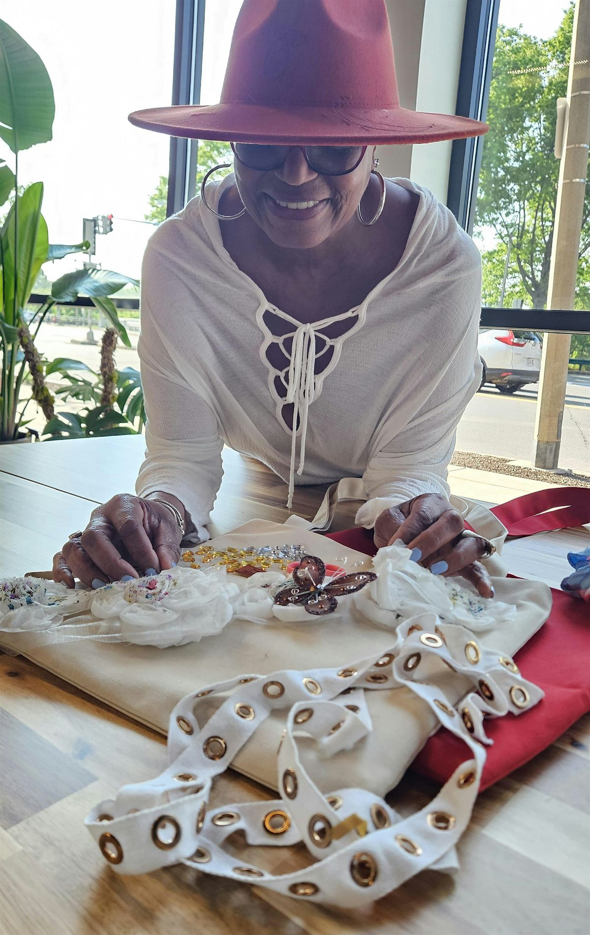 Maxine Lorenzo Designs Tote Bag Workshop - Brighton- Boston