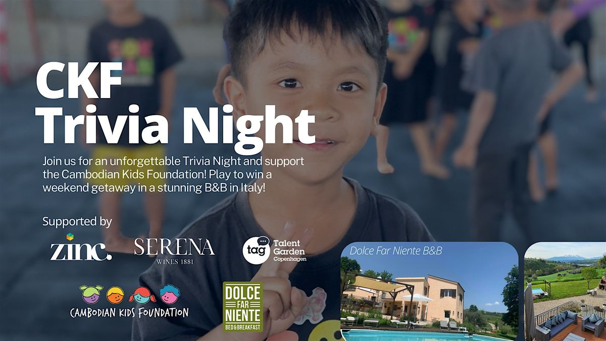 Trivia Night: CKF Fund Raising
