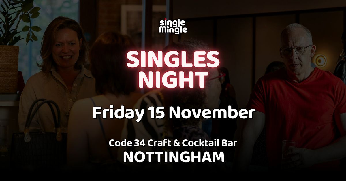 Singles Night at Code 34 (50s & 60s)