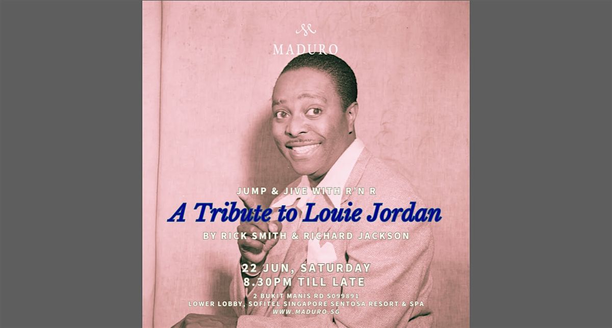 Jump & Jive with R'n'R: A Tribute to Louie Jordan