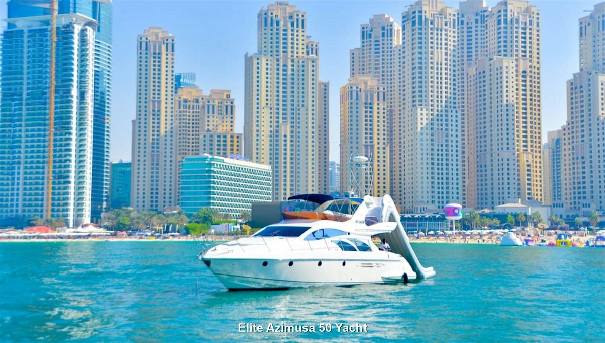 2-6 Hour Yacht Rental - Azimusa 50ft 2023 Yacht Rental - Dubai