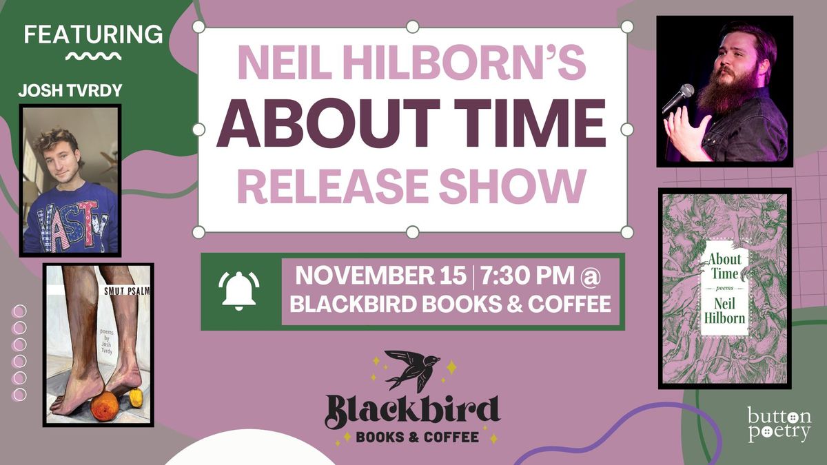 Neil Hilborn @ BlackBird Books & Coffee!