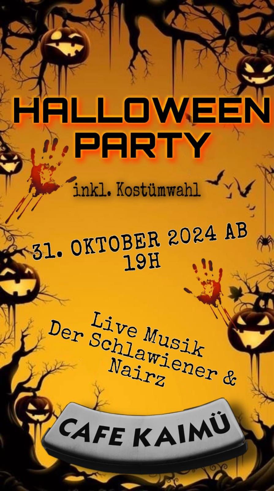 SchlaWIENer & Nairz Cafe Kaiserm\u00fchlen\/31.10\/19:00