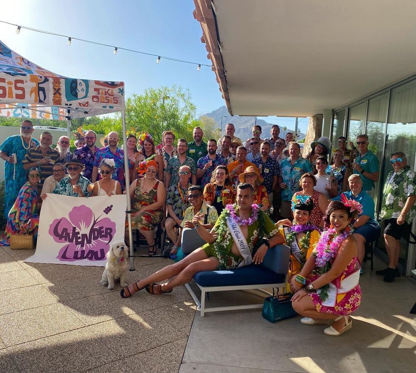 LGBTiki O Happy Hour at Hotel Valley Ho in Tropicana at AZ Tiki Oasis