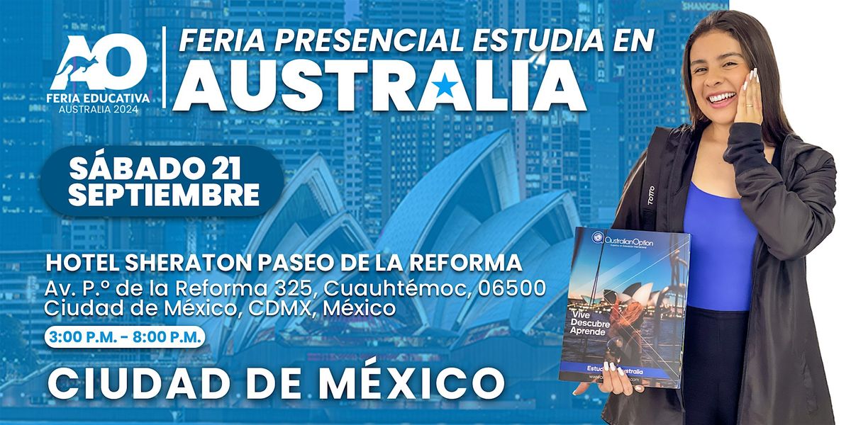 Feria  Estudia en el Extranjero 2024 - CDMX