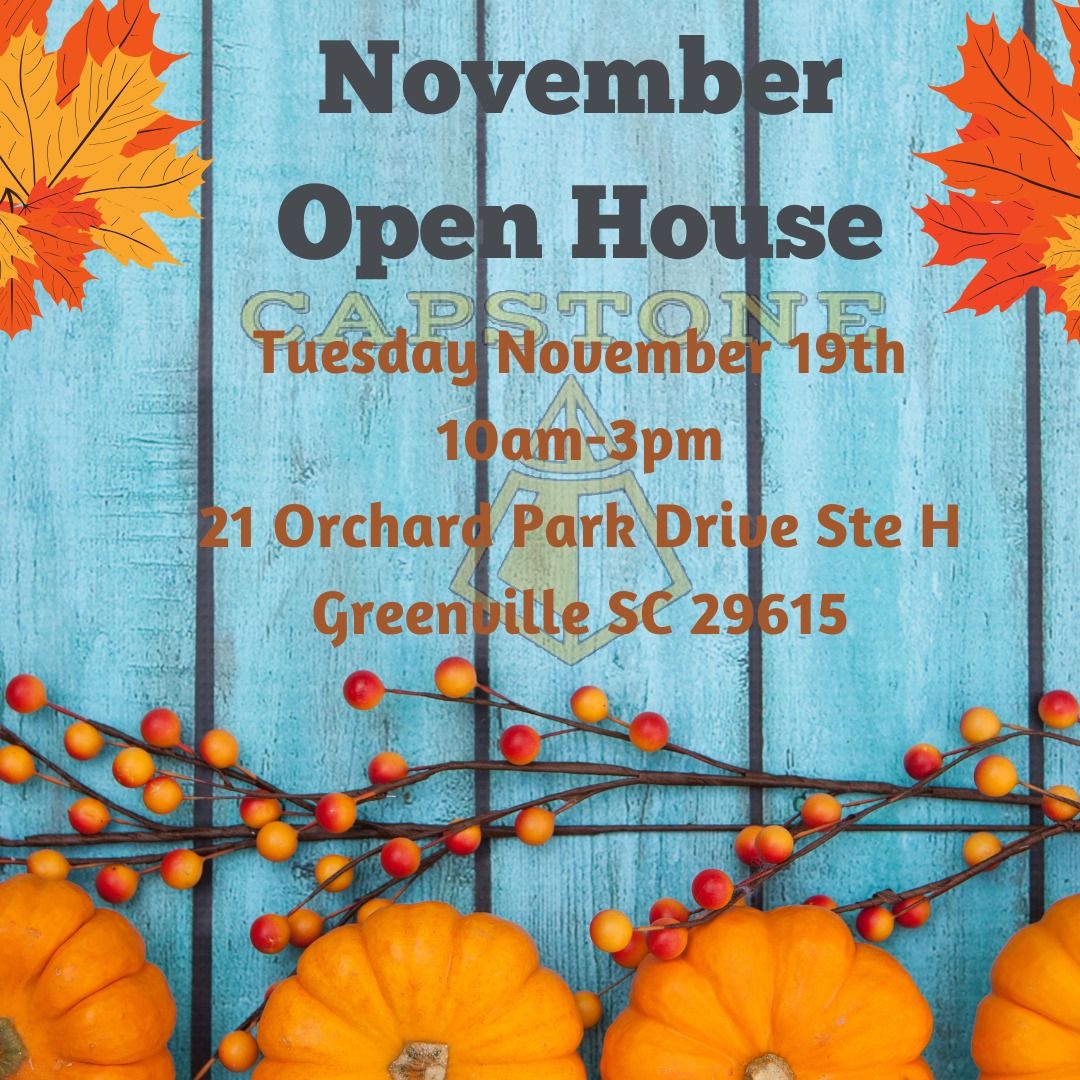 November Open House!