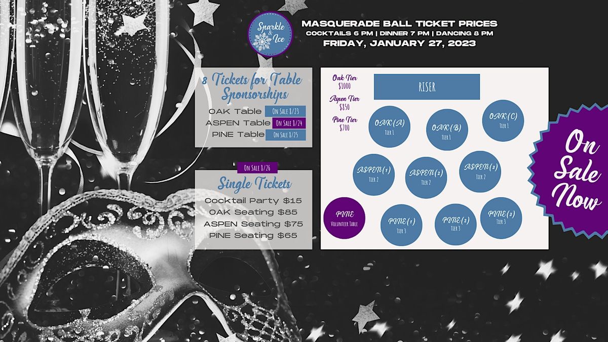 Sparkle & Ice 2023 Masquerade Ball