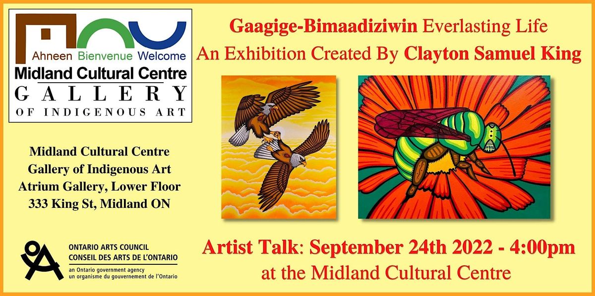 Clayton Samuel King - Artist Talk - MCC Gallery of Indigenous Art