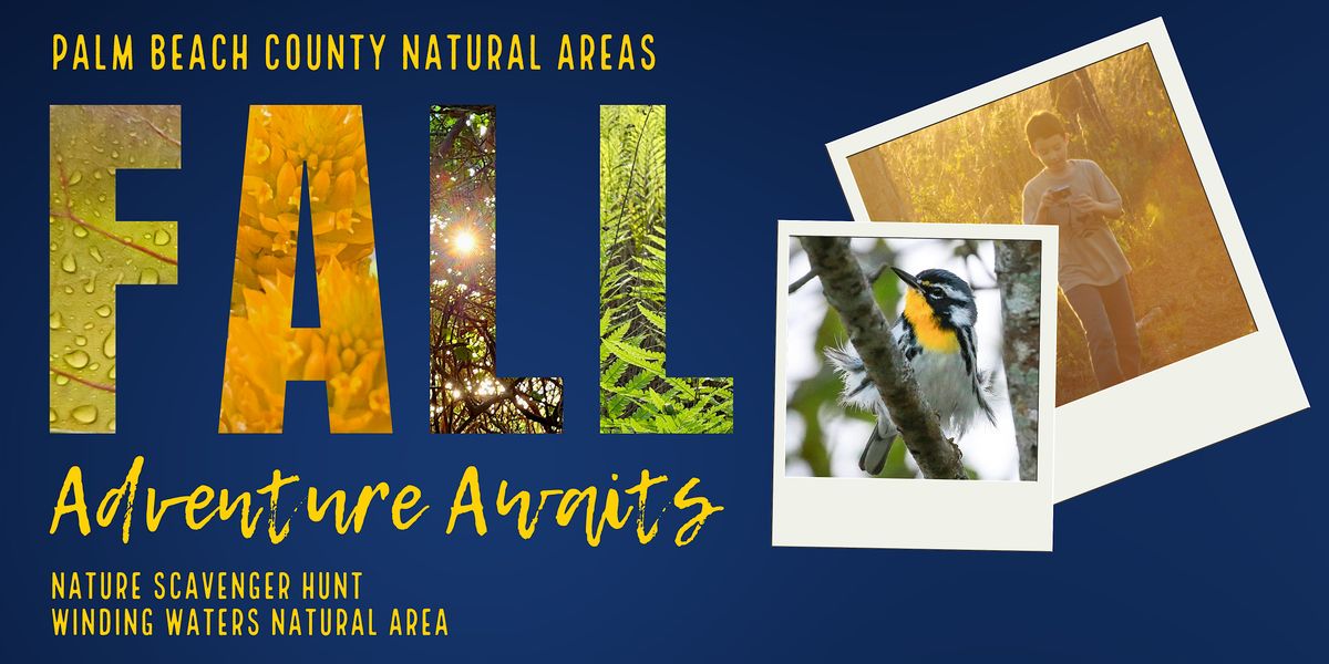 Adventure Awaits - Nature Scavenger Hunt  at Winding Waters Natural Area