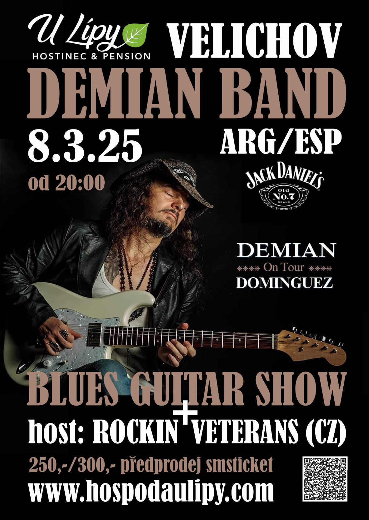 Demian Band (ARG + ESP) + Rockin Veterans (CZ)