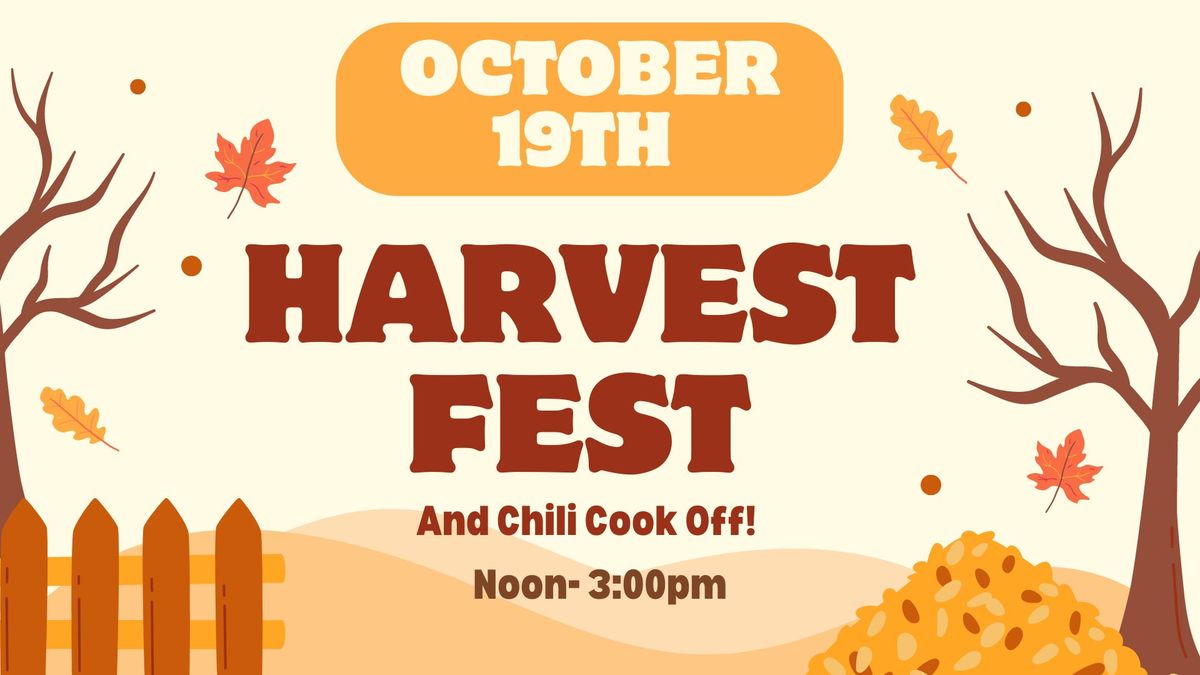 HarvestFest & Chili Cookoff! 