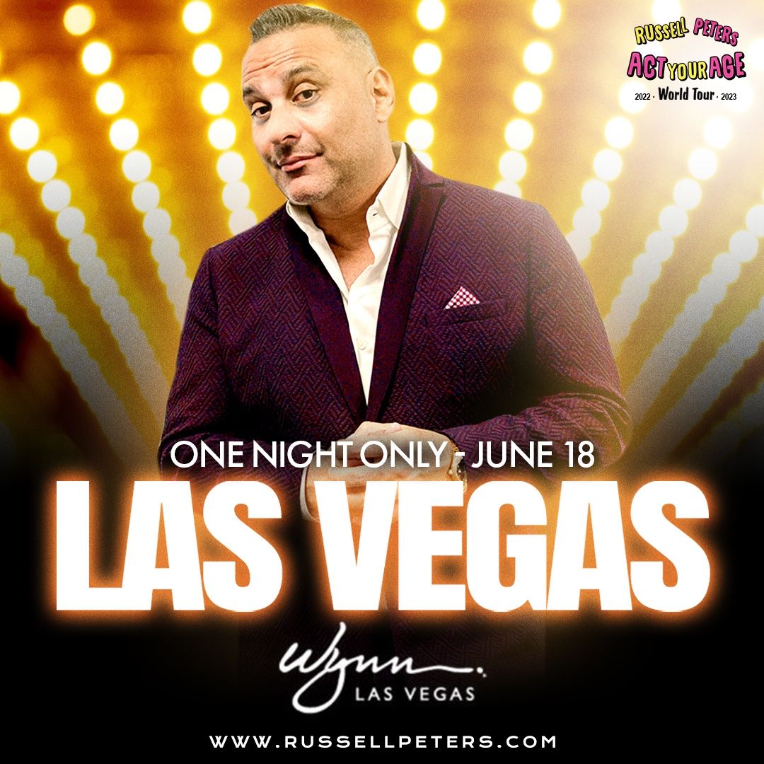 Russell Peters Las Vegas Tickets