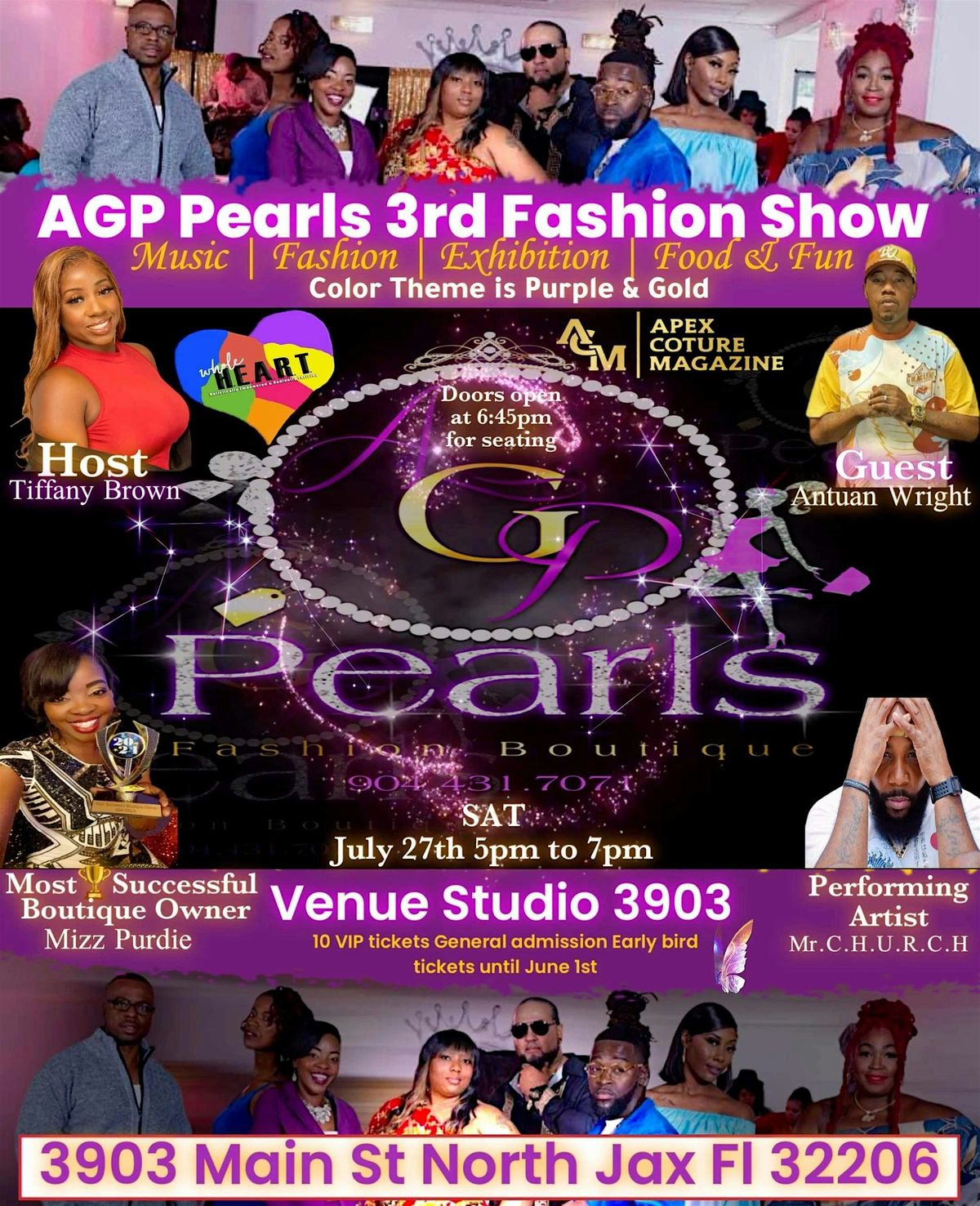 AGP Pearls 3rd Annual Fashion Show 2024