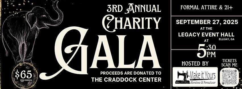 3rd Annual Formal Charity GALA