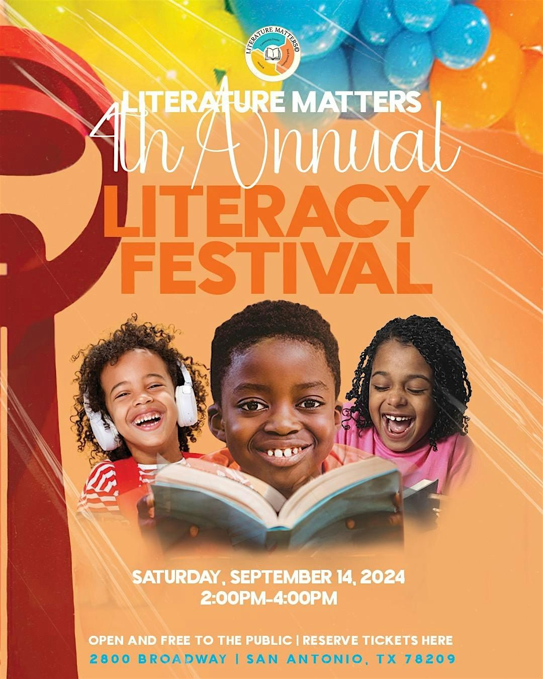 Literature Matters - 4th Annual Diverse Literacy Festival