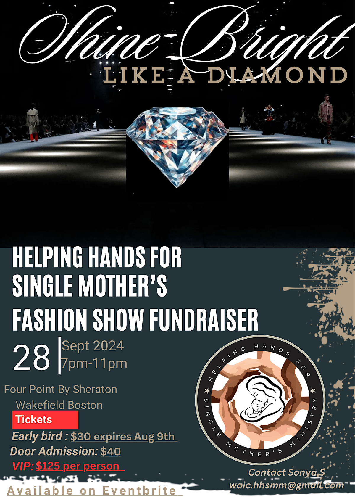 Charity Fashion Show for Helping Hands for Single Mothers