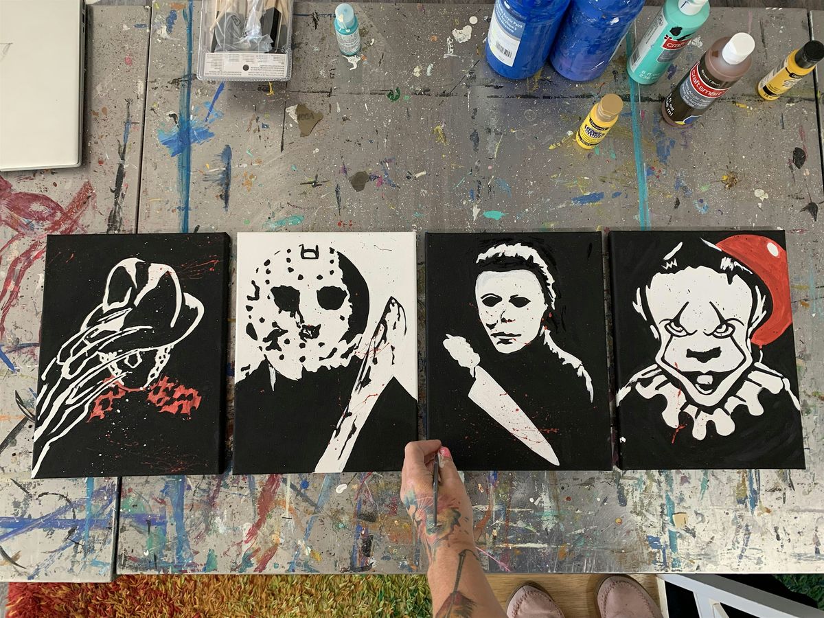 Horror Night: Glen Burnie, Bubba\u2019s with Artist Katie Detrich!