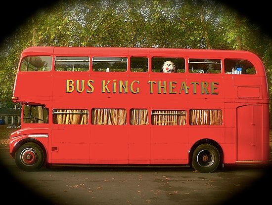 Puppet Theatre in an old London Bus!