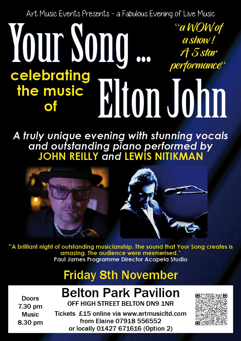 'Your Song' - a Celebration of the Songs of Elton John by John Reilly and Lewis Nitikman