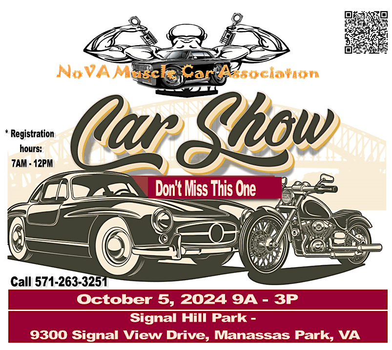 6th Annual Northern VA Muscle Car Association Car, Truck, and Bike Show