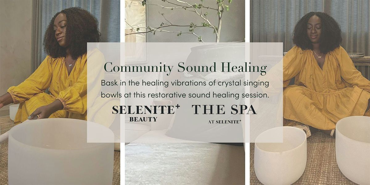 Community Sound Healing Series