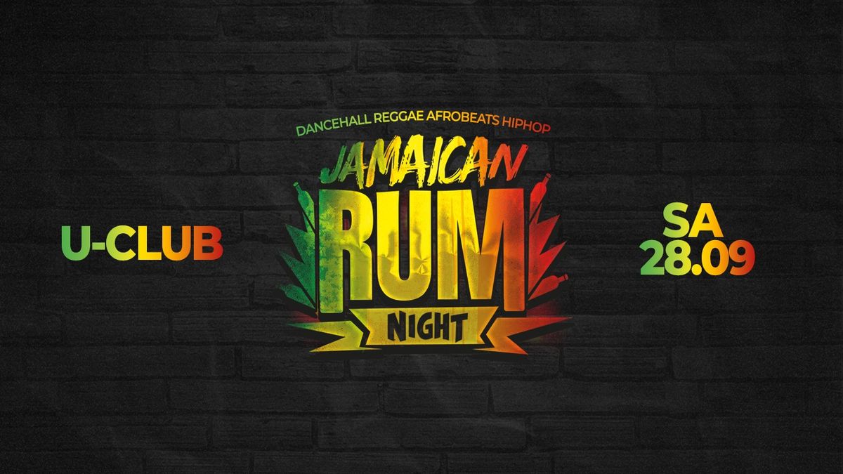 Sa 28.09. \u2022 Jamaican Rum Night \u2022 Dancehall, Reggae, Afro & Hiphop mit Warrior Sound & Friends