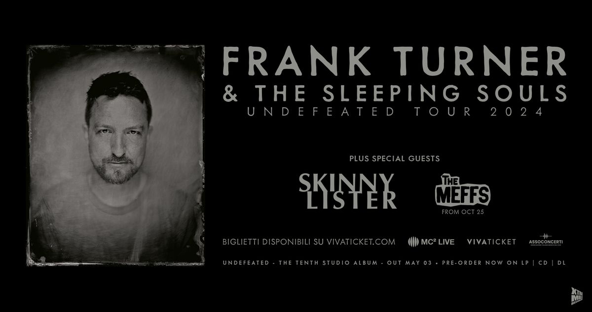 Frank Turner & The Sleeping Souls | Padova, Hall