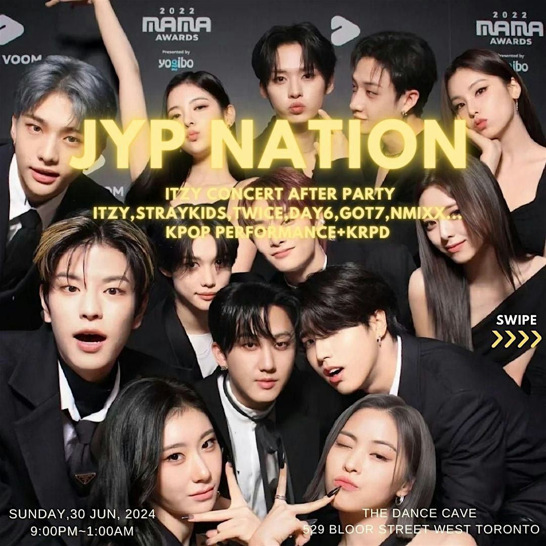 JYP Nation\/ITZY concert after party