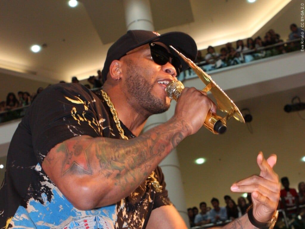 Flo Rida at North Carolina Azalea Festival