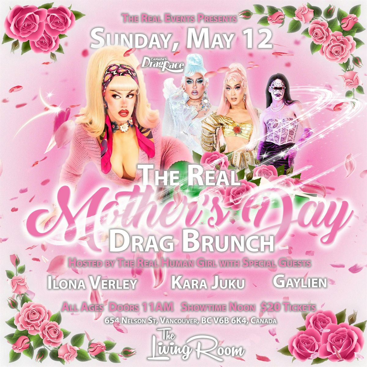 The Real Mother's Day Drag Brunch